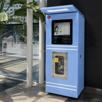 Máquina Expendedora de Agua RO de Fácil Mantenimiento, Gabinete de Reemplazo Rápido de Filtros para Clubes Sociales Comunitarios