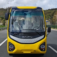 Navette électrique communautaire 18 places pour les services de transfert d'hôtel, d'aéroport, de campus et de station balnéaire