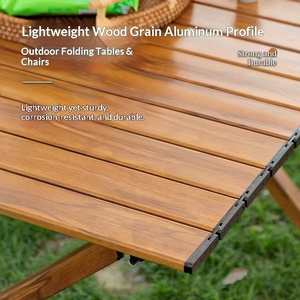 Original Field People Outdoor Folding Roll Rectangular <b>Table</b> <b>Portable</b> Camping <b>Picnic</b> Outdoor Furniture Wholesale - Product Image 3