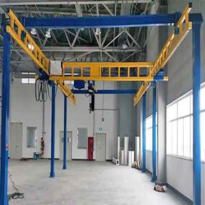 เครนสะพานแบบยืนแข็งแรงทนทานพร้อมมอเตอร์รอกไฟฟ้า1.8ตันสำหรับงานหนักส่งตรงจากโรงงาน - Product Image 5