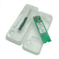 Emballage jetable en plastique PVC PET pour SSD NVMe M.2 2280 pour l'électronique grand public (sans SSD)
