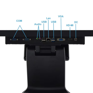 21.5inch tất cả-trong-một cảm ứng đơn <span class=keywords><strong>Pos</strong></span> hệ thống <span class=keywords><strong>VFD</strong></span> tiền mặt đăng ký nhà hàng - Product Image 5