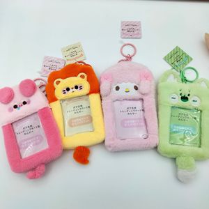 ที่ใส่บัตรตุ๊กตาน่ารักสำหรับนักเรียนอะนิเมะป้าย ID รูปรถบัสผ่านพวงกุญแจกระเป๋าสตางค์ - Product Image 3