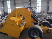 Niveleuse de terrain agricole hydraulique robuste 3.0-5.0 pour tracteur, grand niveleur laser pour ferme