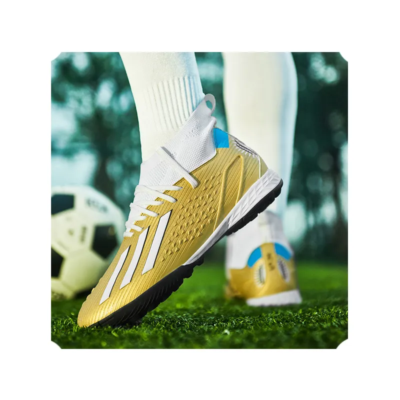 2024 New Arrival fashion Classic Fly Mesh High School football Soccer Shoes Boots Cleats for Students Women men adults Kids