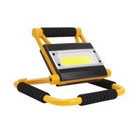 Lampe de travail COB portable, rechargeable, rotative, pliable, longue durée, 20W, 2000LM, pour la réparation automobile et l'utilisation sur les machines-outils