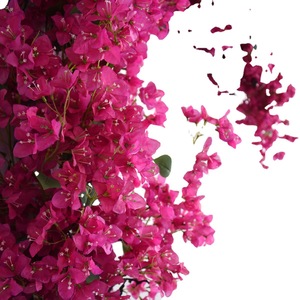 Fleurs artificielles en soie blanches Bougainvillea, directement de l'usine, pour la décoration de mariage, décoration florale artificielle pour cérémonie - Product Image 5