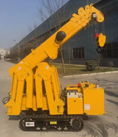 Équipement de levage haut de gamme KB5, grue araignée compacte pour la construction de tunnels et les tâches de levage de structures en acier intérieures