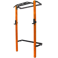 Rack mural pliable pour la musculation, rack à squats mural pliable avec logo personnalisable