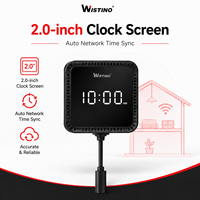 Cámara de Vigilancia Magnética 2 en 1 Wistino 3MP, Visión Nocturna a Todo Color, Detección de Movimiento, Alarma, Mini Cámara WiFi Tuya