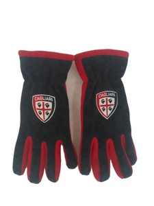 Gant en <span class=keywords><strong>polaire</strong></span> monocouche pour femmes OEM 2 tons de couleurs Gant en <span class=keywords><strong>polaire</strong></span> personnalisé pour hommes avec logo brodé - Product Image 5