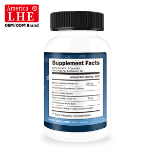 Fabricante de Suplementos de Extracto de Berberina Shecome al por Mayor con Canela de Ceilán, Apoyo para la Salud del Corazón, Cápsulas de Extracto de Berberina - Product Image 5