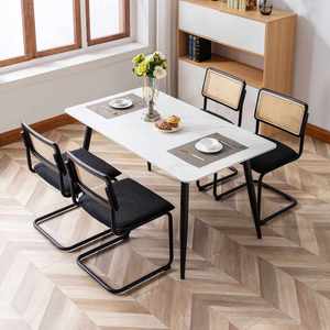 <span class=keywords><strong>Silla</strong></span> moderna Cesca <span class=keywords><strong>blanca</strong></span> y negra, <span class=keywords><strong>silla</strong></span> de comedor de caña de ratán, <span class=keywords><strong>silla</strong></span> Cesca con <span class=keywords><strong>patas</strong></span> de acero inoxidable - Product Image 2