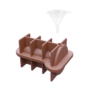 <span class=keywords><strong>Silicone</strong></span> <span class=keywords><strong>Ice</strong></span> <span class=keywords><strong>Cube</strong></span> khuôn khay cho cocktail Whisky bia cà phê tái sử dụng và thân thiện với môi xách tay mông cắm <span class=keywords><strong>Ice</strong></span> khuôn - Product Image 4