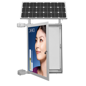 Ứng Dụng Ngoài Trời Không Thấm Nước Năng Lượng Mặt Trời Powered <span class=keywords><strong>LED</strong></span> <span class=keywords><strong>Light</strong></span> <span class=keywords><strong>Box</strong></span> Với Cực - Product Image 6