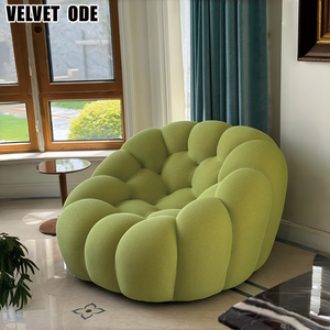Divano Verde Lime Accogliente e Resistente, Pronto all'Uso, di Lusso Economico, per un'Atmosfera Rilassata, Ideale per Ospiti e Zona Familiare, Tendenza del Momento - Product Image 1