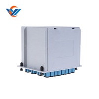Répartiteur PLC à montage en rack, boîtier ABS, connecteurs FC/APC, type cassette, mini-répartiteur optique 1x16, gaine LSZH/PVC, 1260-1650nm
