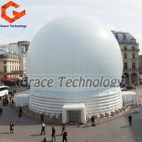 Tente gonflable extérieure de cinéma d'écran de dôme de projection vidéo de la géodésie 360 pour des événements