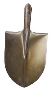 China Fabriek Directe Levering Koolstofstaal Shovel Landbouw Gereedschap Licht Gewicht Houten Handvat Ijzeren Schop Q235 Stalen Schop - Product Image 2