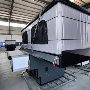 Campeur de ramassage tout-terrain fiable avec rallonge de lit, réfrigérateur et système solaire, parfait pour l'exploration en pleine nature - Product Image 5