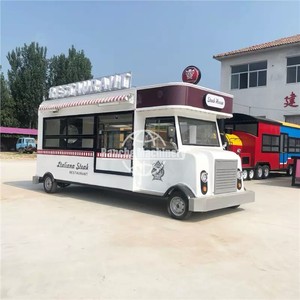 Remorque alimentaire électrique rétro personnalisée avec cuisine complète pour la vente de glaces et de restauration rapide - Product Image 2