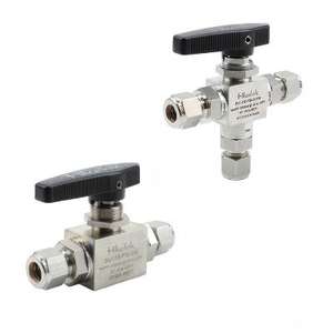 Vanne à boisseau sphérique pneumatique Hikelok 6000 psi <span class=keywords><strong>SCRD</strong></span>/SW pour la tuyauterie, les services chimiques et utilitaires - Product Image 1