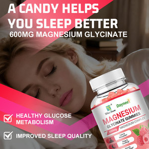 Suplemento de Marca Privada Winstown, Gomitas de Glicinato de Magnesio, Suplemento Dietético Vegano para Dormir, Calma y Apoyo Muscular - Product Image 3