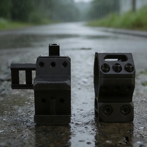 Anillas para mira telescópica BANGBANG, tubo de 30 mm con calibración horizontal y altura central de 1.0 pulgadas para observación en exteriores (Negro) - Product Image 2