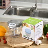 Handmatige knoflookpers, multifunctionele groentesnijder, gember-knoflook-vleesmolen, handmatige fruit- en groentegereedschap