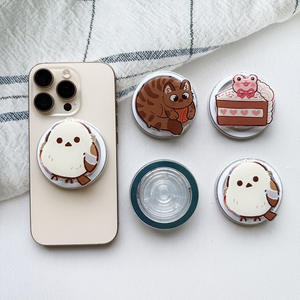 Supports de téléphone en acrylique Felton Custom Plastic Crafts, supports de téléphone en plastique acrylique mignons et magnétiques avec époxy - Product Image 1