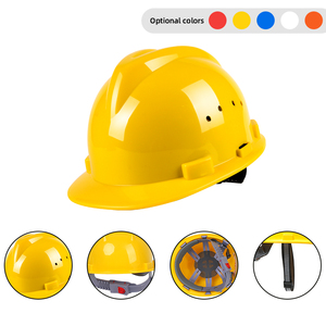 <span class=keywords><strong>Casco</strong></span> <span class=keywords><strong>de</strong></span> Seguridad Protector para Trabajadores <span class=keywords><strong>de</strong></span> Obras <span class=keywords><strong>de</strong></span> Construcción, Tipo V, Sin Ranuras, con 6 Puntos <span class=keywords><strong>de</strong></span> Suspensión, Refrigeración para Verano - Product Image 1
