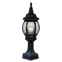 Lampadaire de jardin extérieur étanche IP44, homologué CE ROHS, pour portail et éclairage de jardin