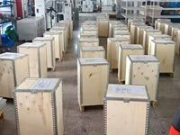Régulateur de tension triphasé (AVR) TNS personnalisé de 10 kVA à 1000 kVA, roulettes pivotantes à fréquence personnalisée