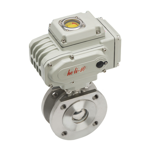 Válvula de Bola Italiana Ultrafina Tipo Flangeada con Actuador HL Aplicada para Agua, Vapor, Aceite, Ácido Nítrico, etc. - Product Image 4