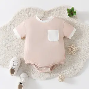 Neugeborene Baby-Strampler weiche Baumwollstrampler personalisierte Designs Kinderstrampler Jumpsuit