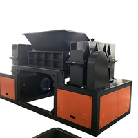 Broyeur semi-automatique haute productivité 45 kW pour plaques en plastique de rebut avec moteur à double arbre et roulement