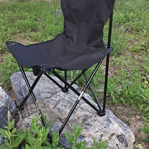 Outdoor Folding Chair Oxford Cloth Carbon Steel 66x39x39 Portable Camping Fishing Picnic <b>Stool</b> Lightweight - Product Image 1