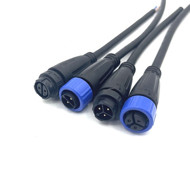 JQ16 Auto-lock 2 PIN IP68 Waterproof Connector