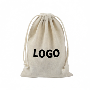 ถุงผ้าแคนวาสขนาดใหญ่พิมพ์โลโก้ตามสั่งพร้อมเชือกรูด - Product Image 5