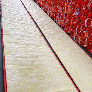 Aislamiento de Lana de Vidrio Certificado por UL, Listo para Cortar, R30 R38, 270 mm 350 mm de Espesor, para Techos Inclinados a Nivel de Techo, sin Revestimiento o con Revestimiento de Papel <span class=keywords><strong>Kraft</strong></span> - Product Image 2