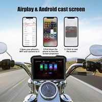 Unité CarPlay et Android Auto toutes saisons pour moto : Prise en charge BSD/RC, TPMS, caméra et commande vocale (ODM/OEM)