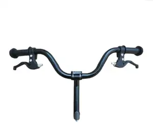 Barra de manillar curvada bmx, de acero, logotipo personalizado, 31,8mm - Product Image 1