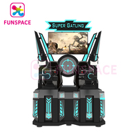 Vr Game Equipment Arcade Game Machine Virtual Reality Arena 9D VR Gun Shooting Simulator