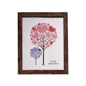 Cadre photo en bois MDF noir multicolore personnalisé avec logo, taille sur mesure et impression sérigraphique – Meilleures ventes - Product Image 3