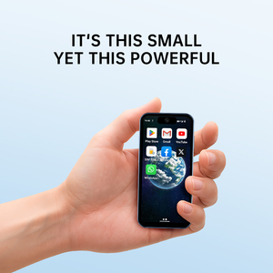 SOYES XS19 มินิสมาร์ทโฟนระบบแอนดรอยด์ 12 หน้าจอ 3.88 นิ้ว แรม 3GB รอม 32GB ระบบจดจำใบหน้า รองรับซิมคู่ เครือข่าย 3G โทรศัพท์พกพา - Product Image 3