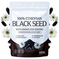 Service Personnalisé 60 Gélules de Nigelle Noire 1000mg par Portion Soutien Immunitaire et Digestif OEM ODM