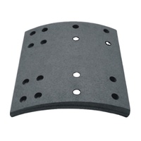 Plaquettes de frein personnalisées pour camions lourds, plaquettes de frein WVA4515 WVA19036 pour essieu de remorque