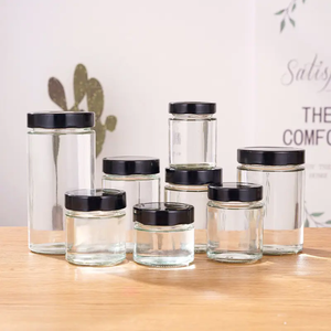 Bán Buôn 75Ml 100Ml 150Ml 160Ml 195Ml Cao Nắp Thẳng Dưa Jar Vòng Mật Ong Chai Thủy Tinh Kín Mứt Jar Tùy Chỉnh - Product Image 2
