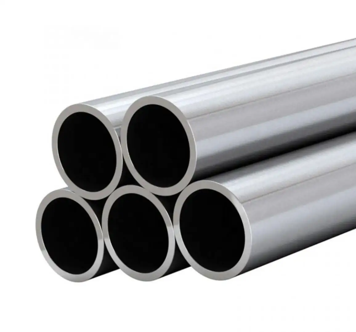 Round Tubes ASTMB338 Industrial Titanium Titanium Alloy Seamless Steel Pipe Round & Square Seamless Titanium Tubing Gr2 10kg