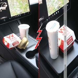 ถาดอาหารคอนโซลกลางสำหรับ <span class=keywords><strong>Tesla</strong></span> รุ่น3 /<span class=keywords><strong>Y</strong></span> ถาดอาหารโต๊ะรับประทานอาหารแบบพกพาสำหรับ <span class=keywords><strong>Tesla</strong></span> รุ่น <span class=keywords><strong>Y</strong></span> อุปกรณ์เสริมในรถยนต์2023 - Product Image 4
